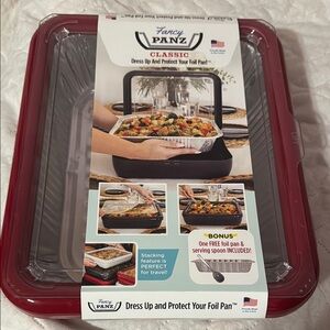 Fancy Panz Classic Red Foil Pan Holder